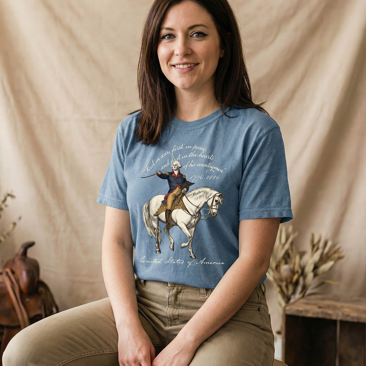 American Heritage G. Washington 1 - Heritage Tee