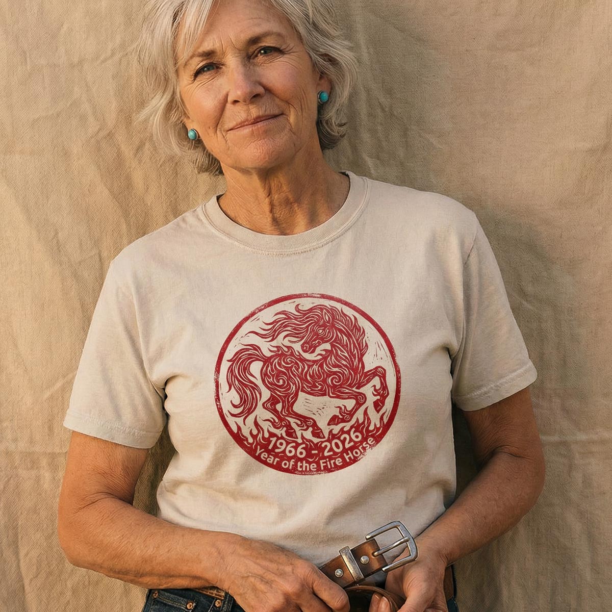 Year Of The Fire Horse 3 - Heritage Tee
