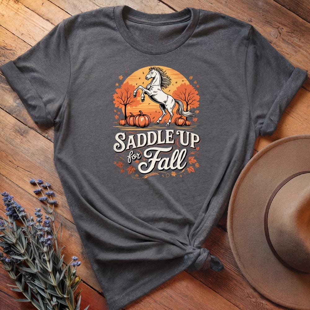 Saddle Up for Fall - Relaxed Tee
