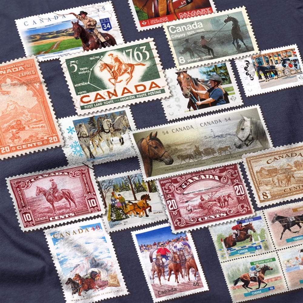 Horse Stampss Canada - Relaxed Tee