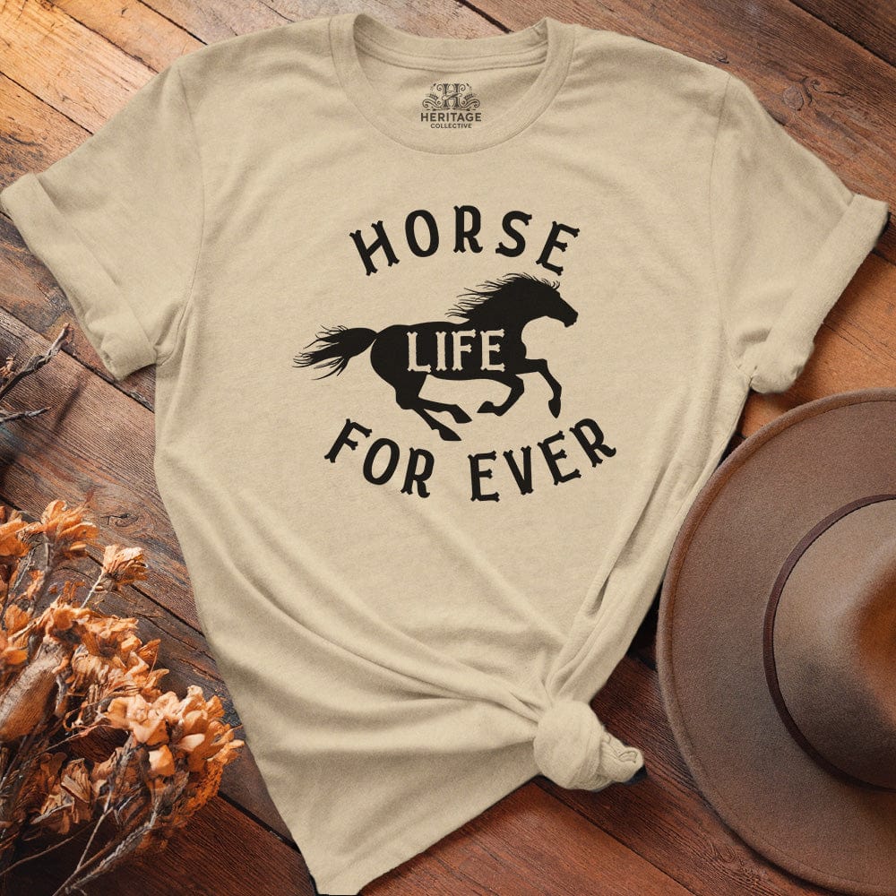 HORSE LIFE FOREVER - Relaxed Tee