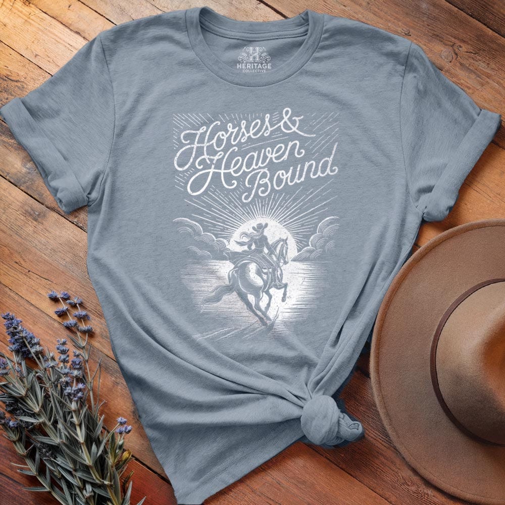 Horses & Heaven Bound - Relaxed Tee
