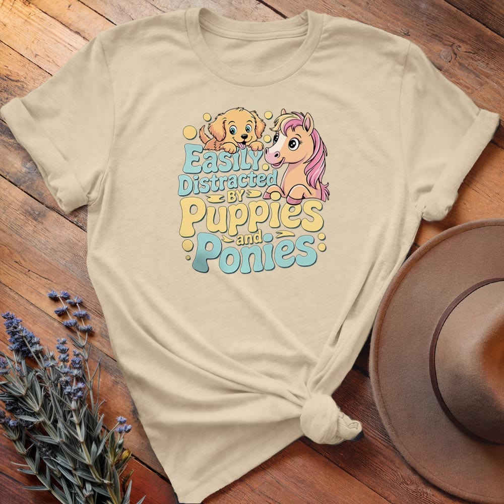 Easily Disctracted - Relaxed Tee