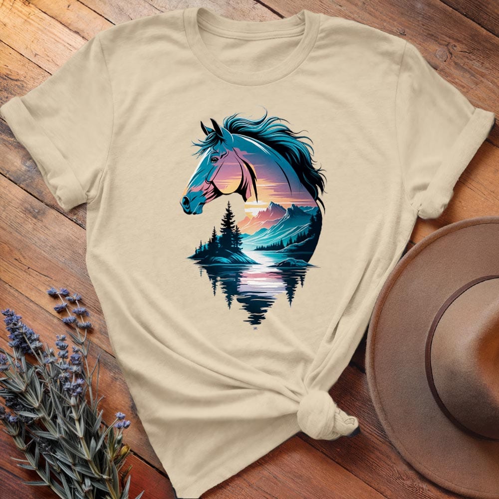 Horse Landscape - Relaxed Tee