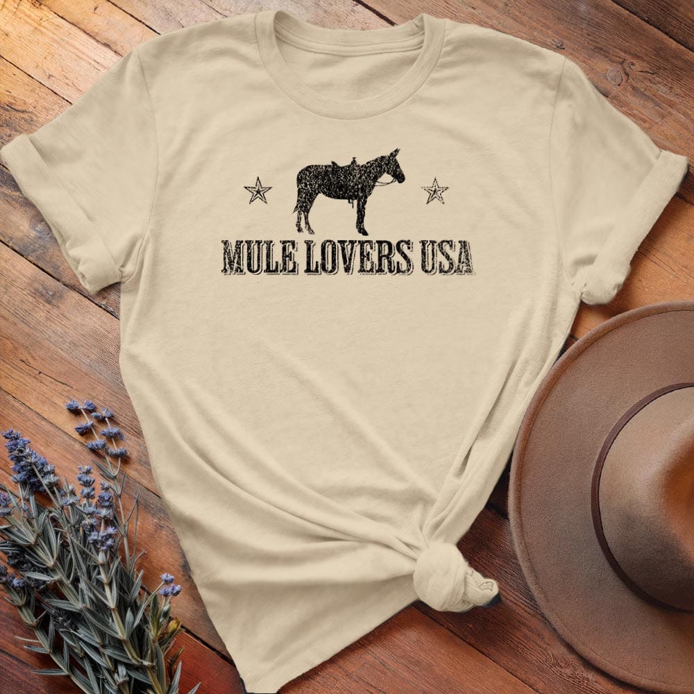 Mule Lovers USA - Relaxed Tee