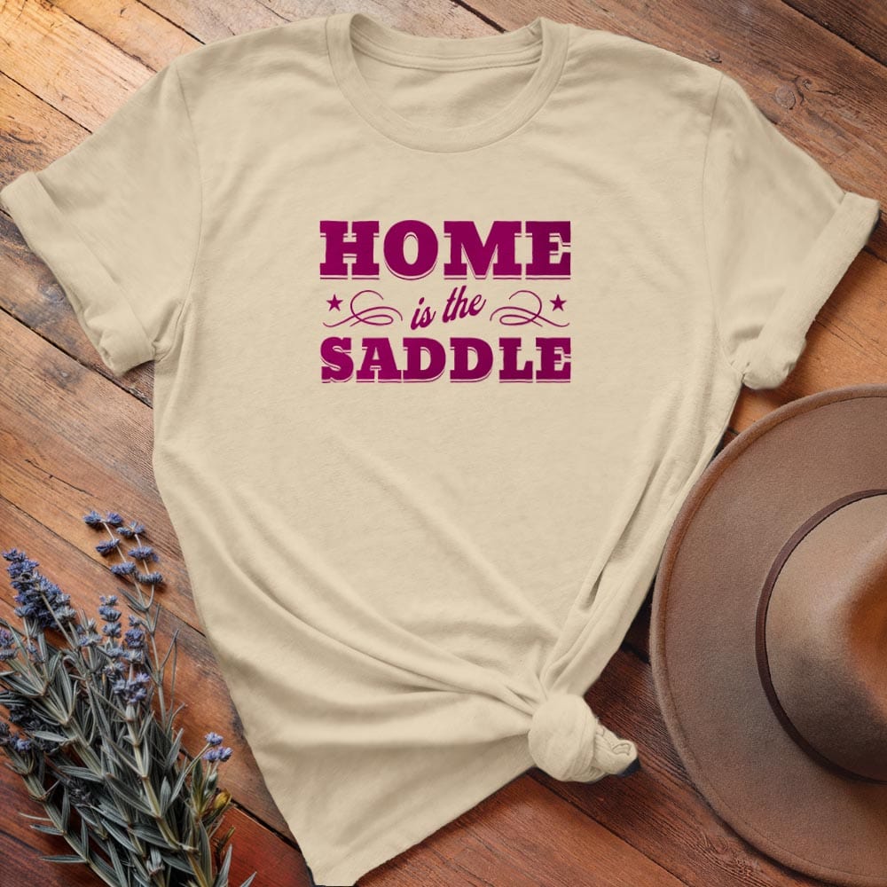 Home is the Saddle - Relaxed Tee