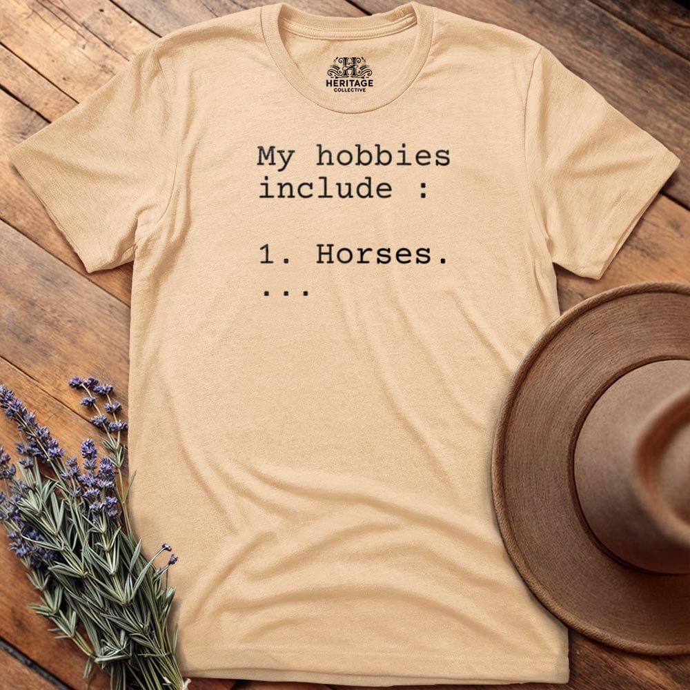 My hobbies include... - Relaxed Tee