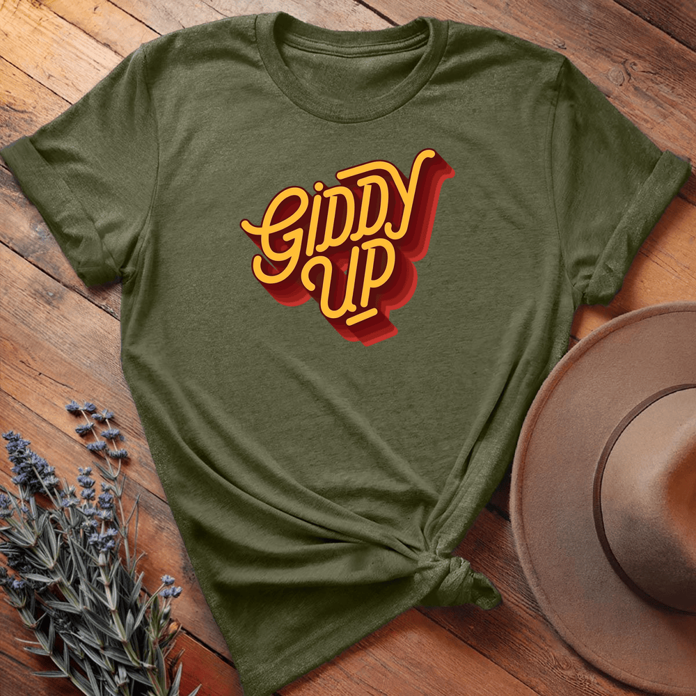 Giddy Up - Military Green