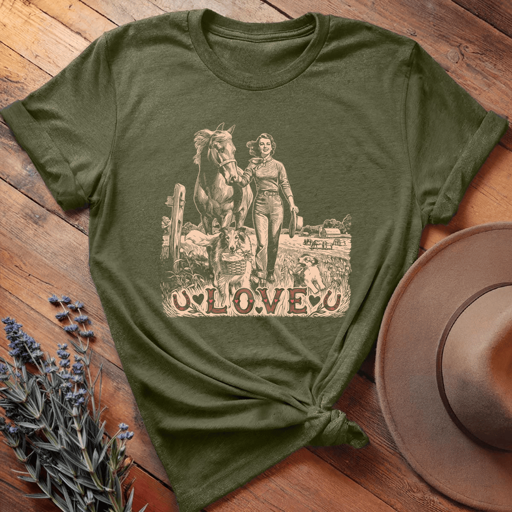 Vintage Art 14 - Military Green
