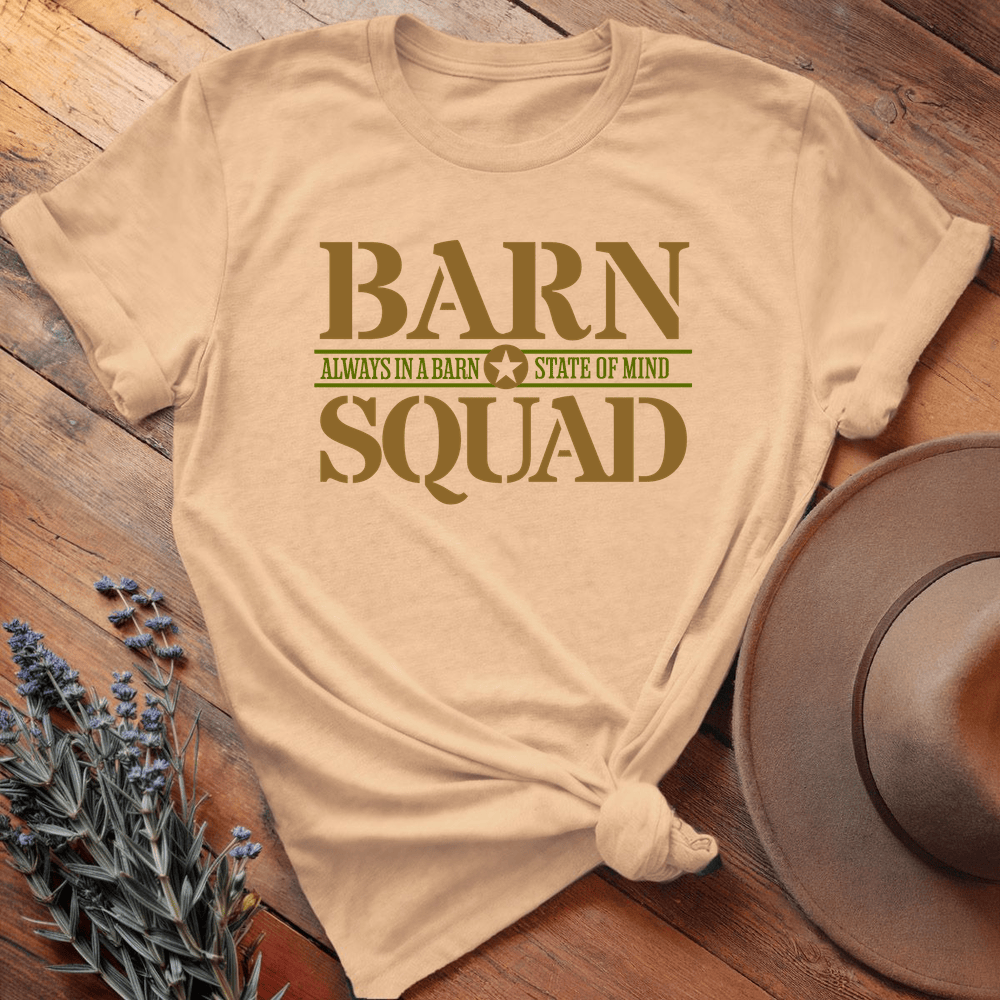 Barn Squad - Premium Lightweight Tee - Soft Cream