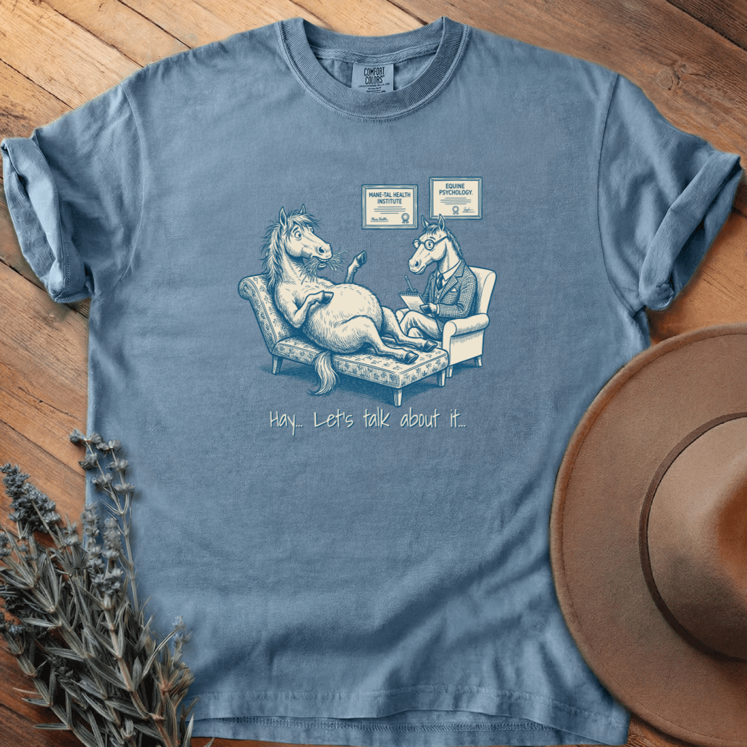 Hay, Let's Talk about it - Heritage Tee