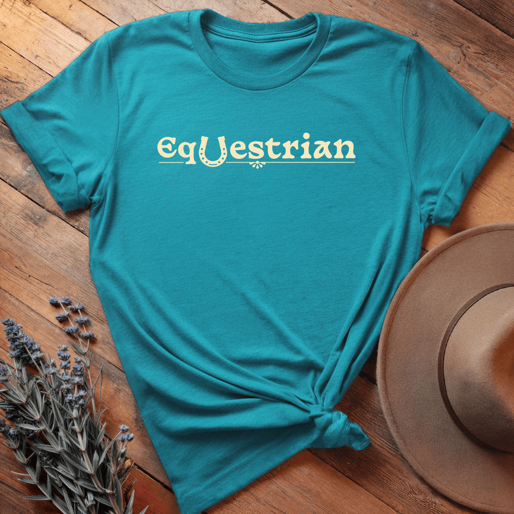 Heritage Equestrian - Premium Lightweight Tee - Aqua