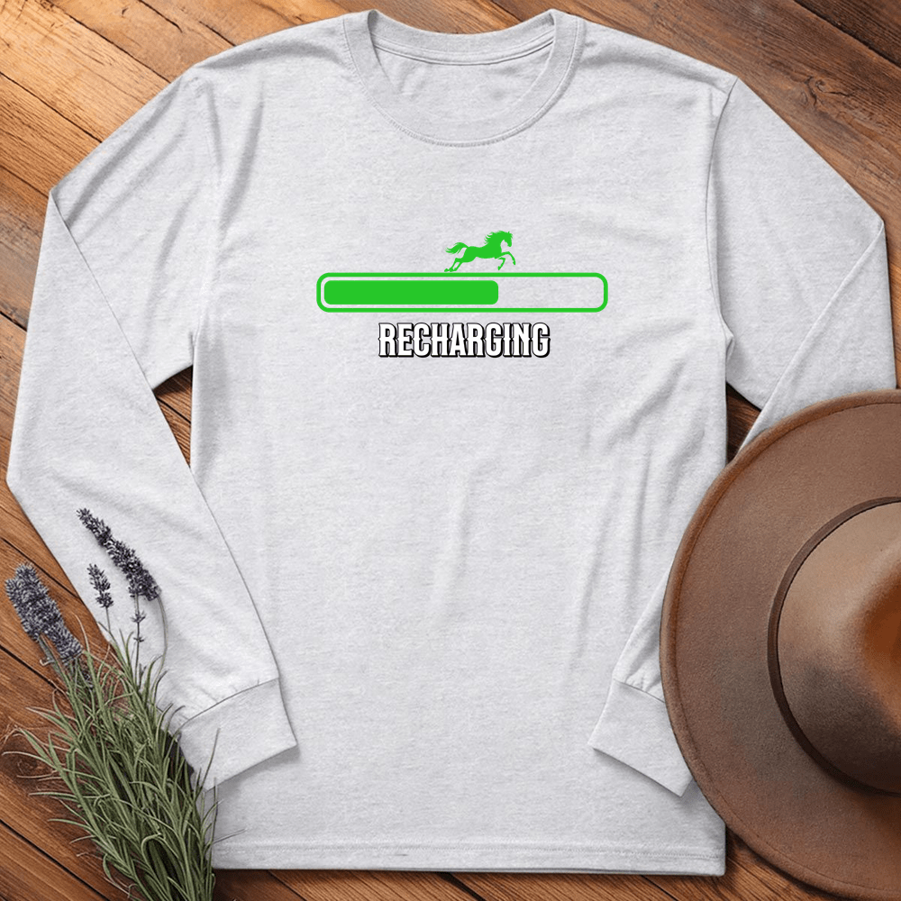 Horsepower Recharge - Long Sleeves - Ash