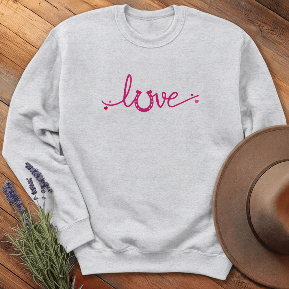Horse Love - Sweatshirt - Ash