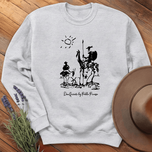 Don Quixote Art - Sweatshirt - Ash