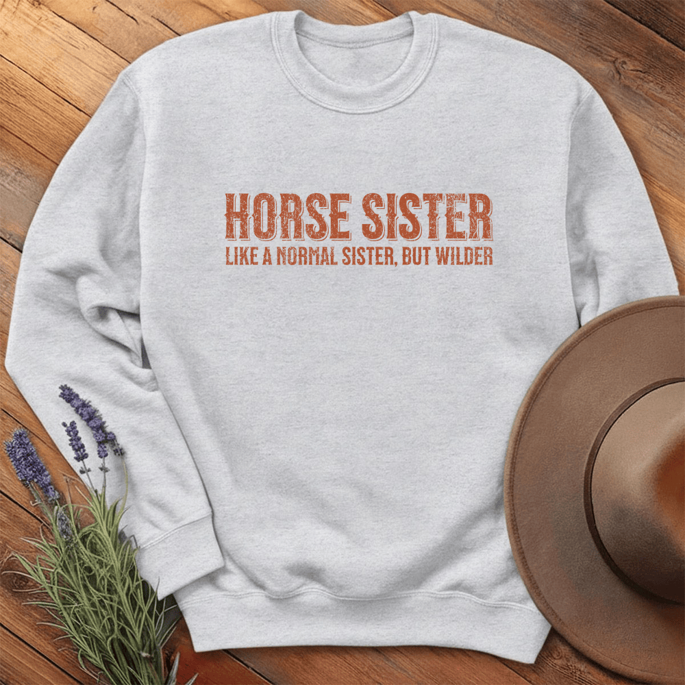 Horse Sister - Sweatshirt - Ash