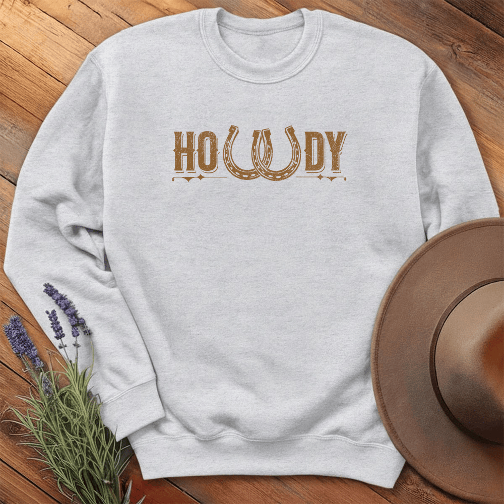 Howdy Tee - Sweatshirt - Ash