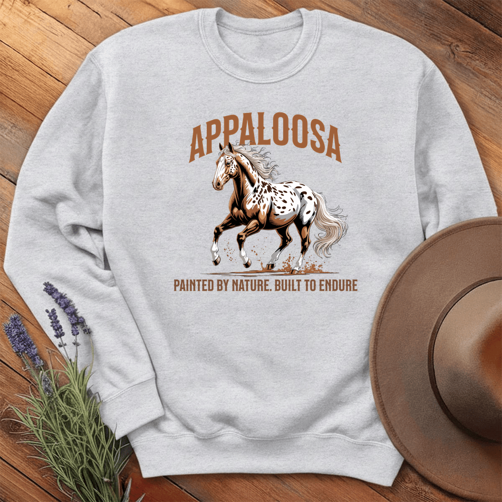 Breed Spirit, Appaloosa  - Sweatshirt - Ash