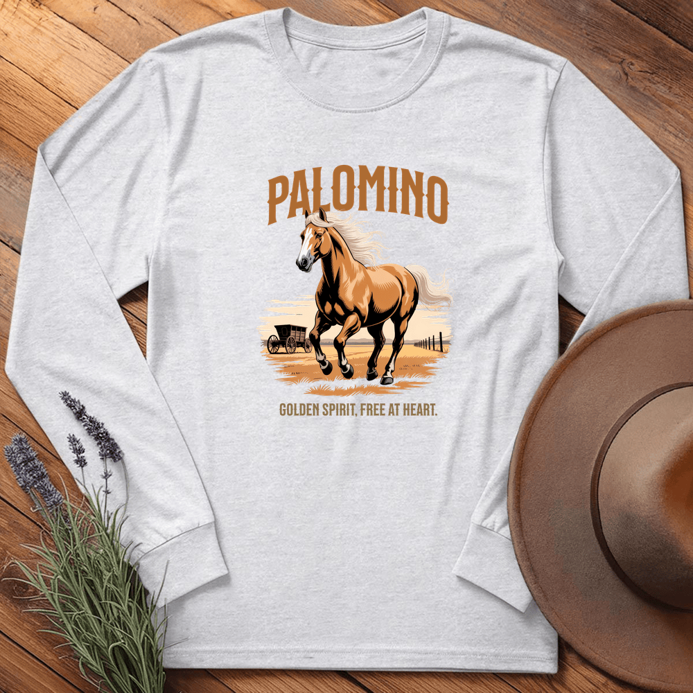 Breed Spirit, Palomino - Long Sleeve - Ash