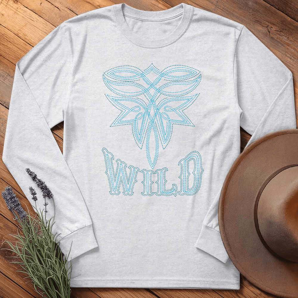 Stitching Wild - Long Sleeve - Ash