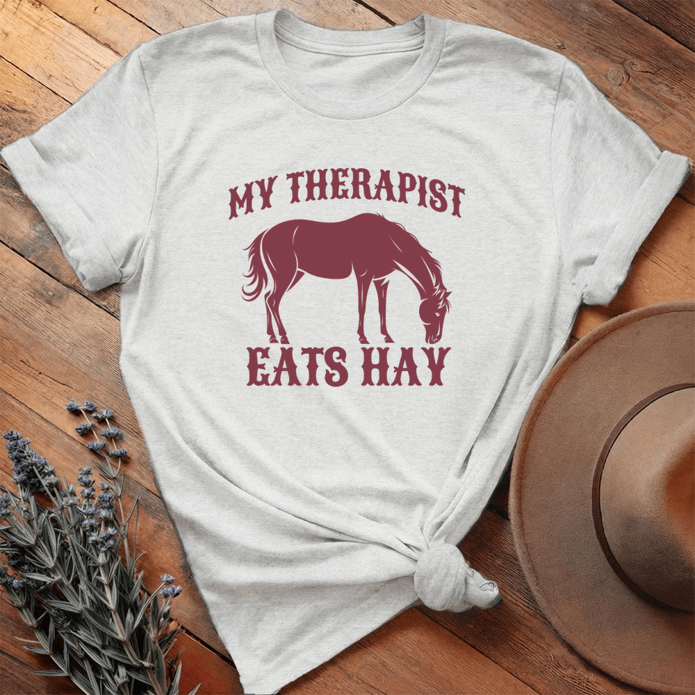 Equine Therapy - Premium Lightweight Tee - Ash
