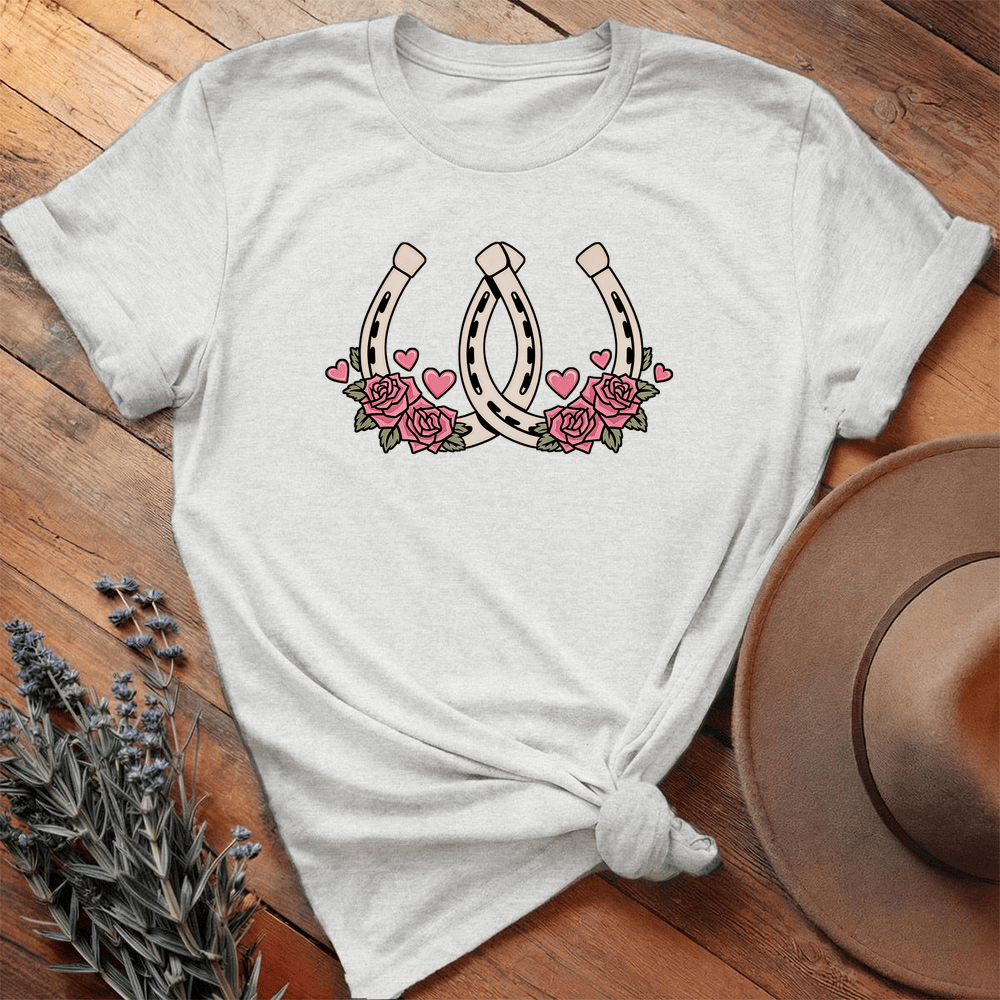 Valentine 2horseshoes Love Art Light - Ash