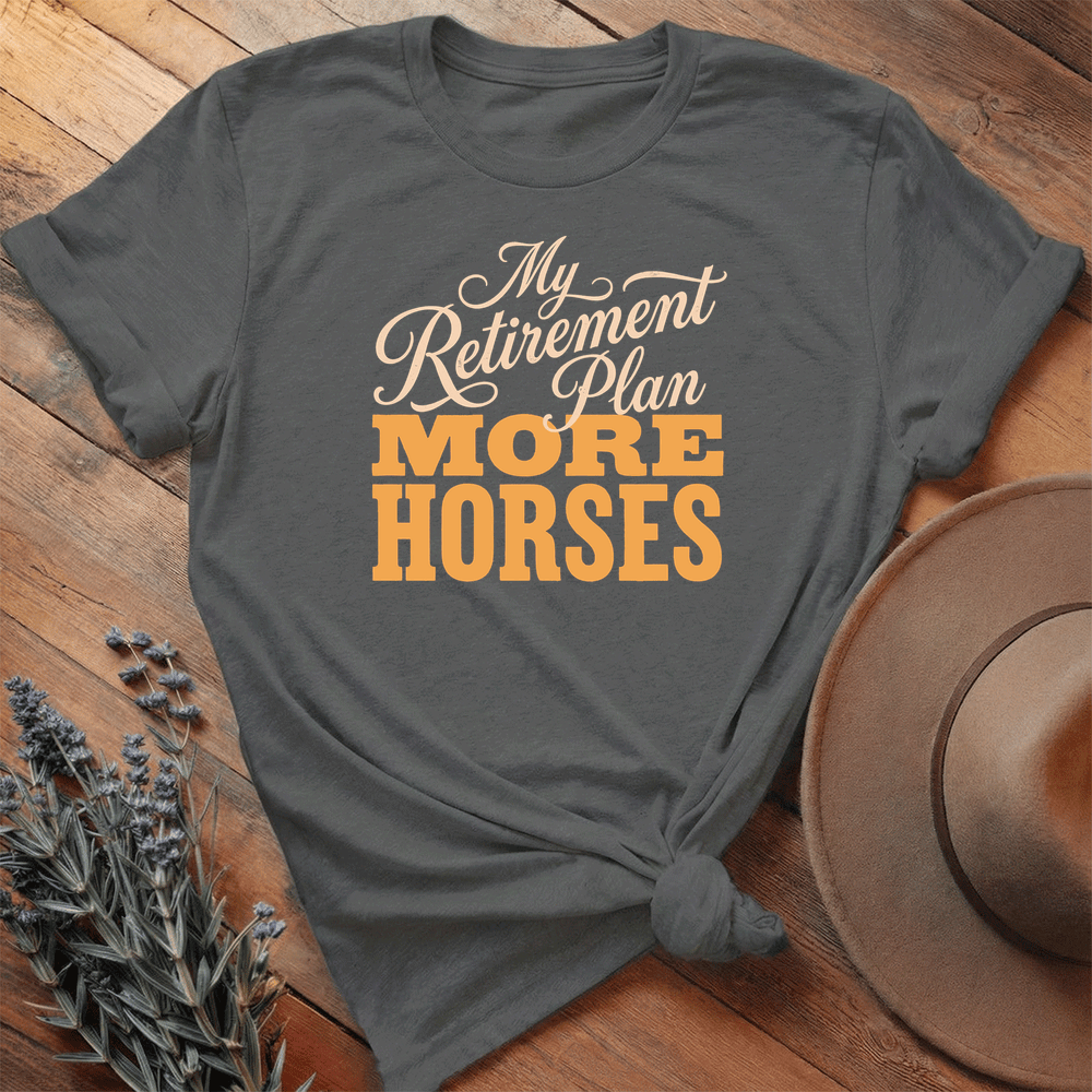 Retirement Plan - Premium Lightweight Tee - Asphalt