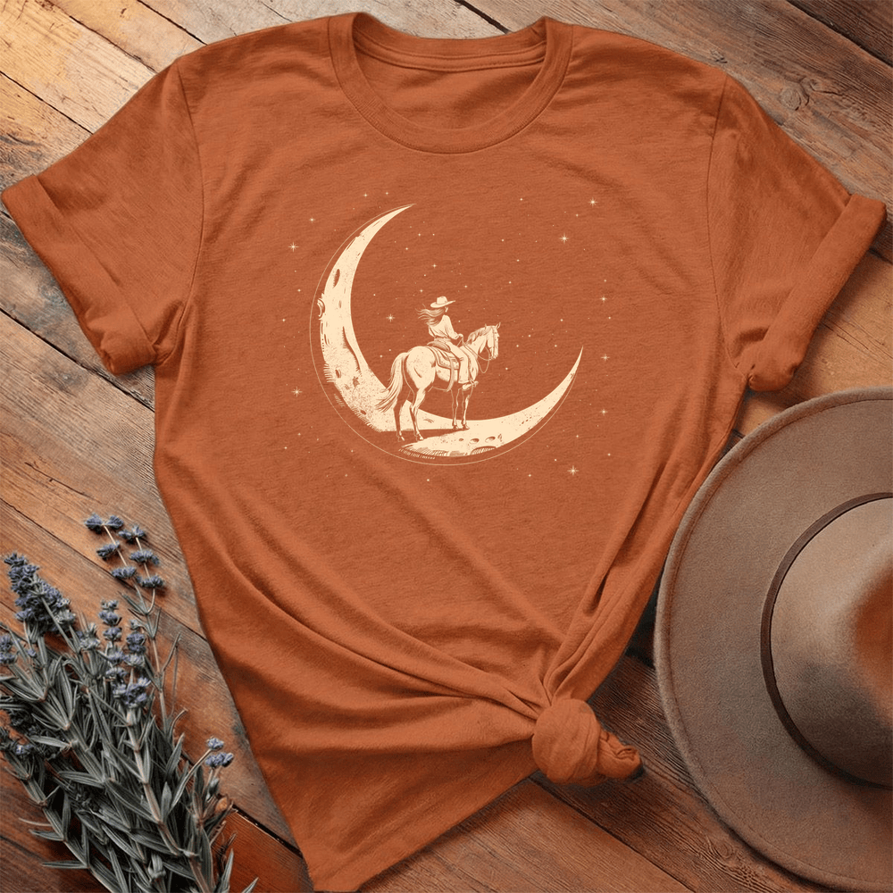 Moon Rider - Premium Lightweight Tee - Autumn