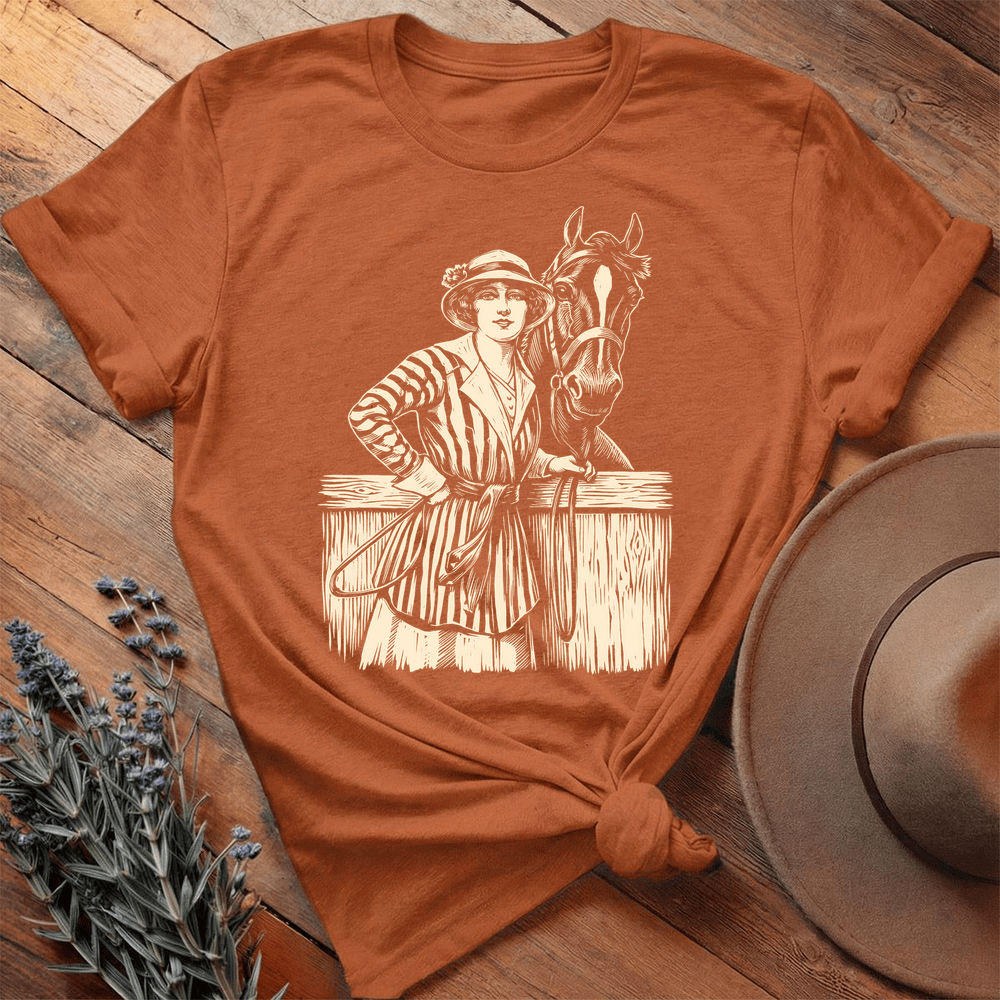 Vintage Art 8 - Premium Lightweight Tee - Autumn