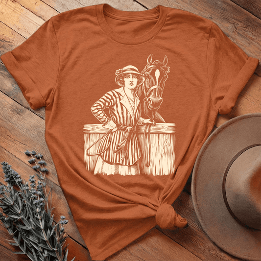Vintage Art 8 - Premium Lightweight Tee - Autumn