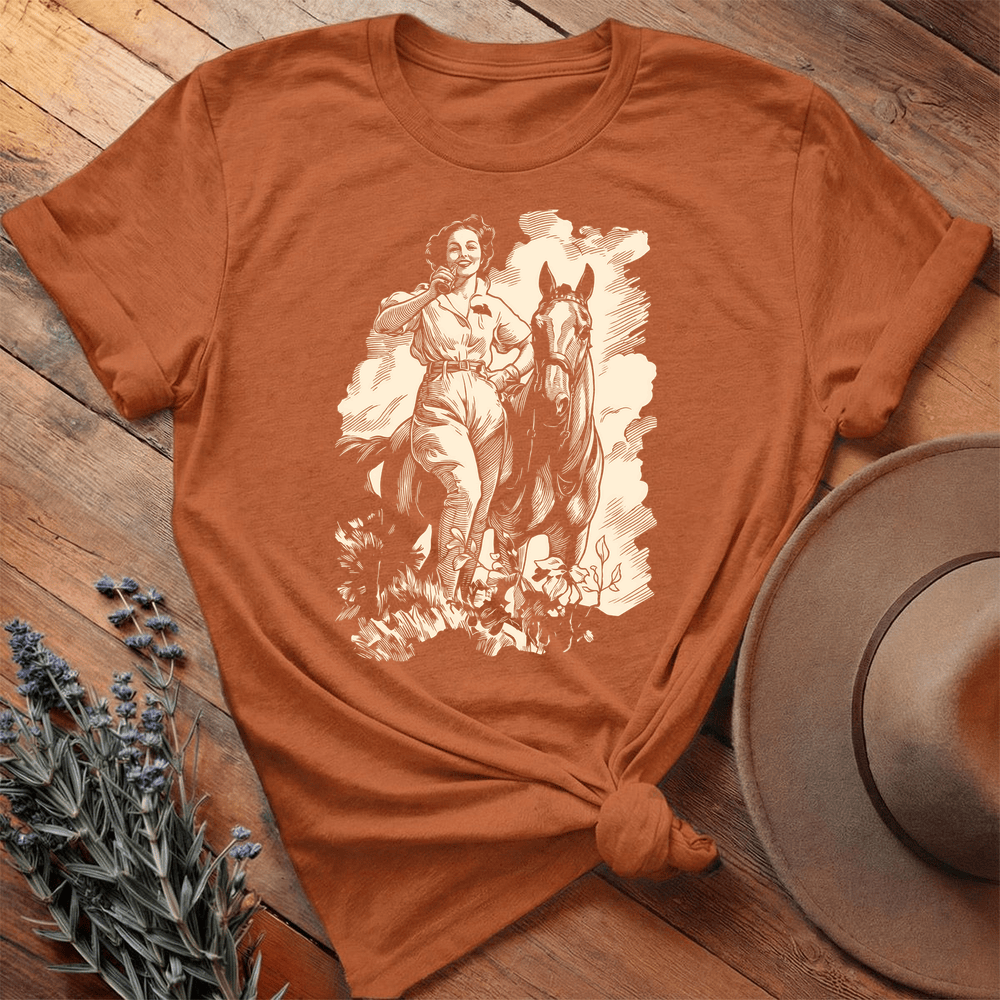 Vintage Art 2 - Premium Lightweight Tee - Autumn