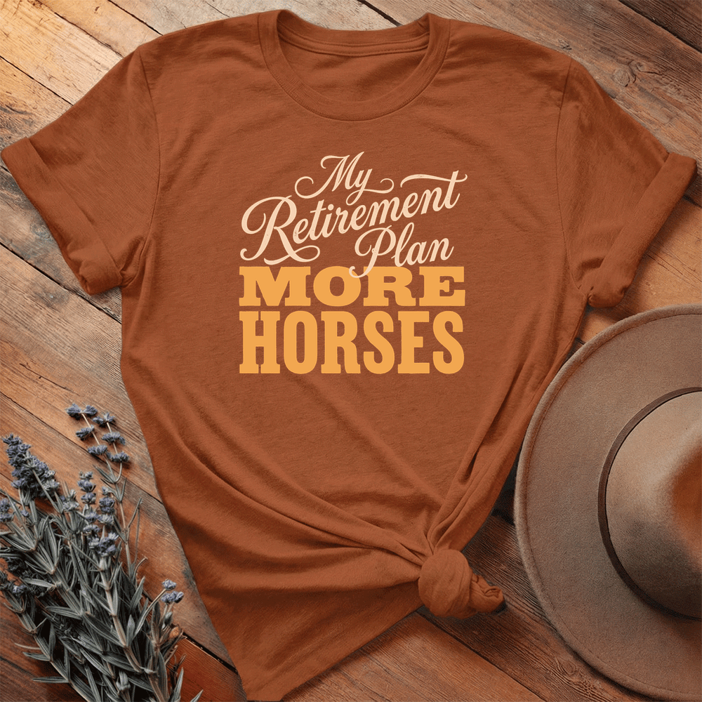 Retirement Plan - Premium Lightweight Tee - Autumn
