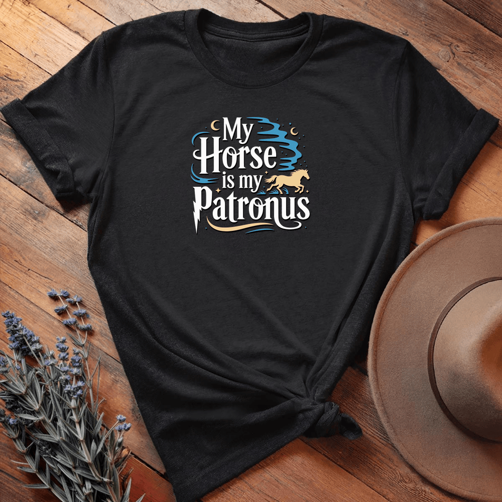 My Horse Is My Patronus - Black