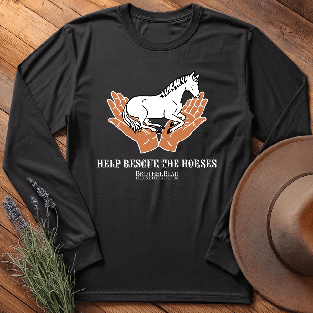 Brother Bear Shirt 1 - Long Sleeve - Black
