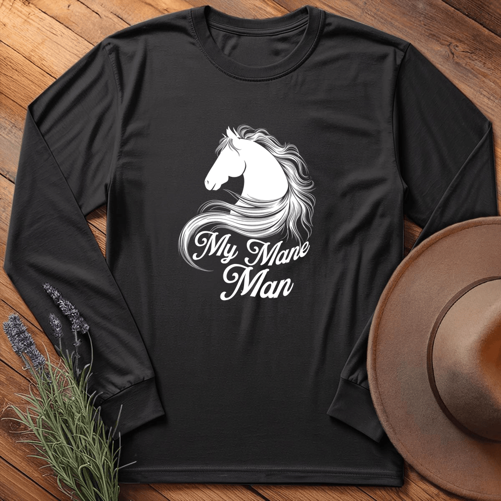 My Mane Man - Long Sleeve - Black