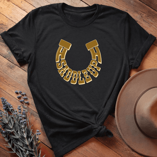 Saddle Up Graphic - Black