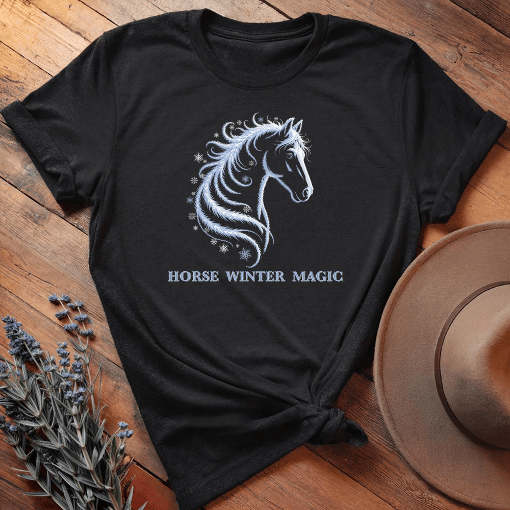 Horse Winter Magic 2 - Black