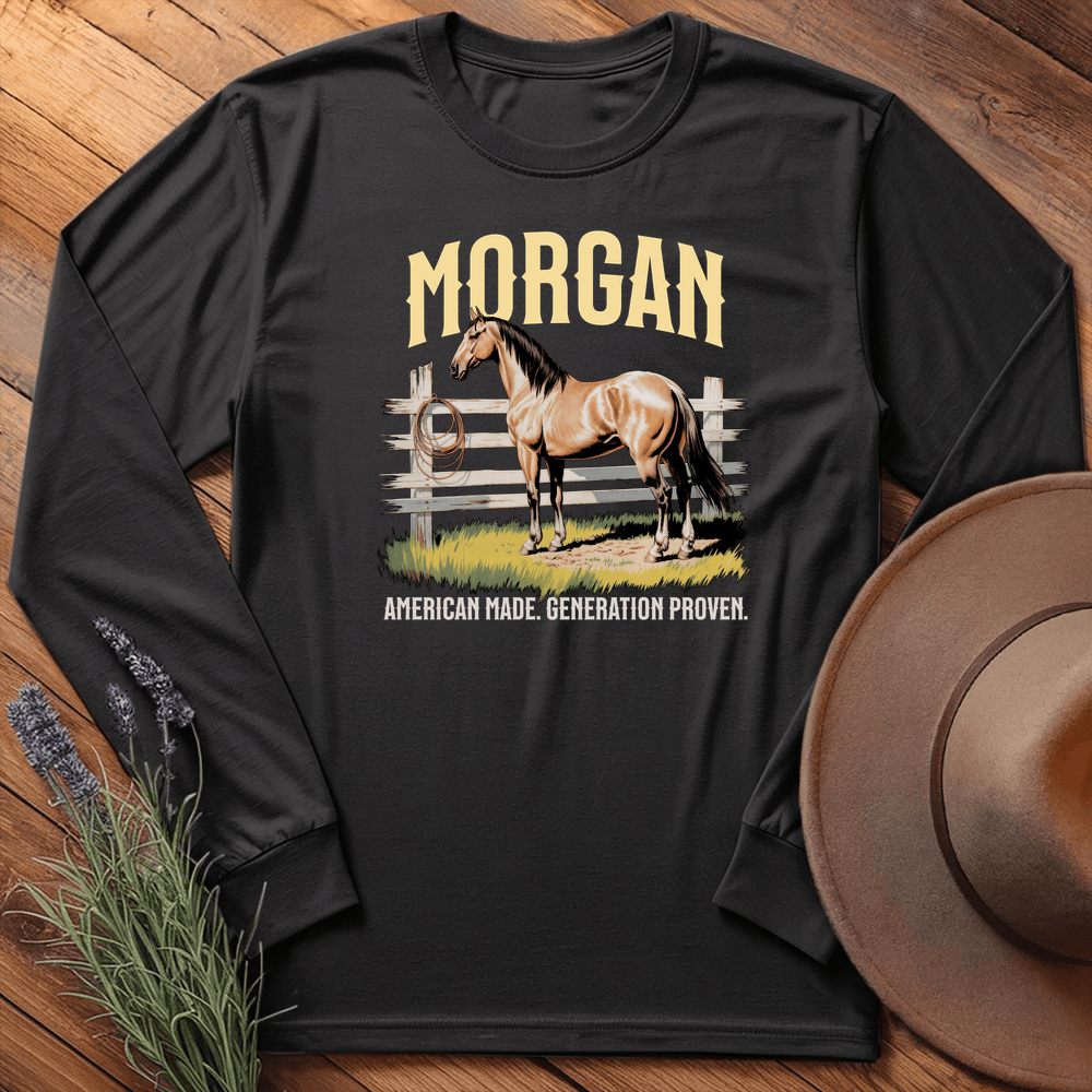 Breed Spirit, Morgan - Long Sleeve - Black