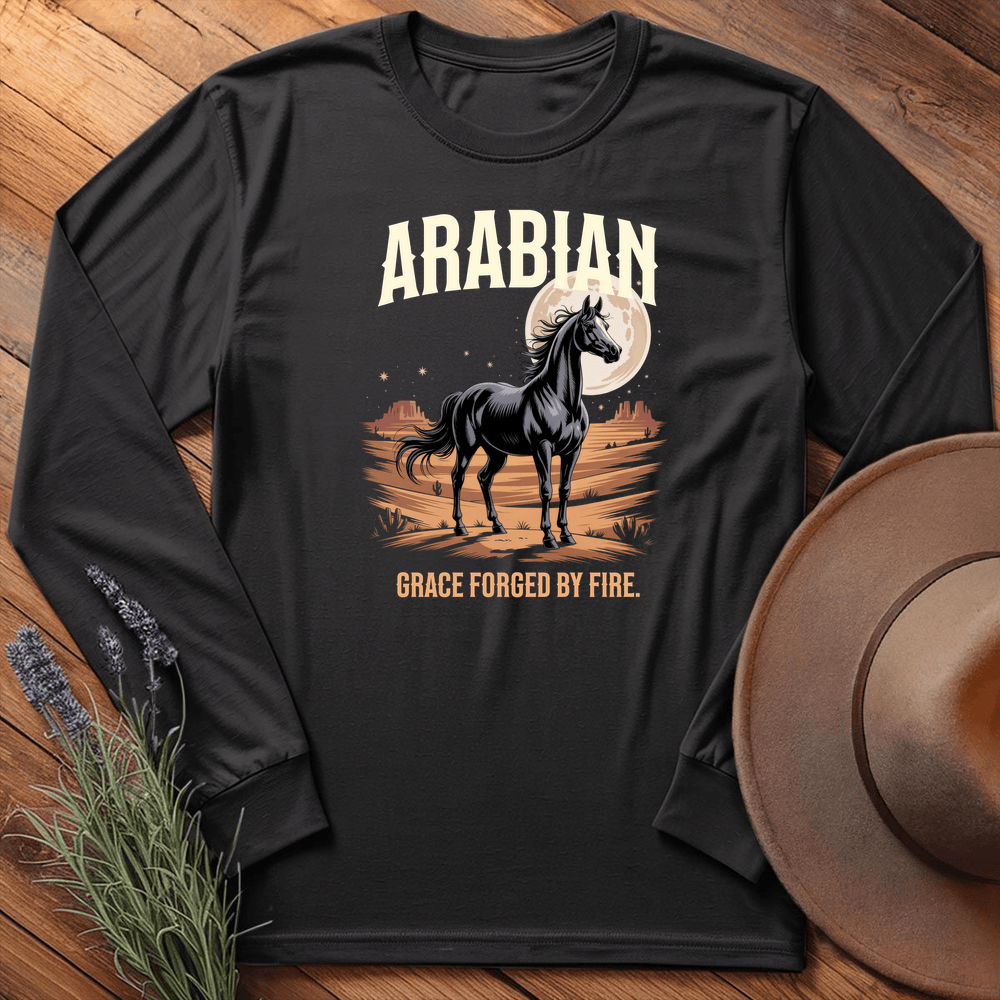 Breed Spirit, Arabian - Long Sleeve - Black