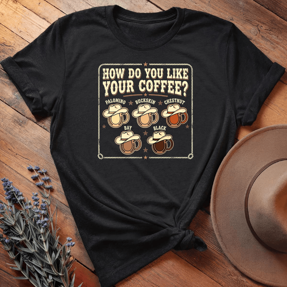 Coffee Horse Colors - Black