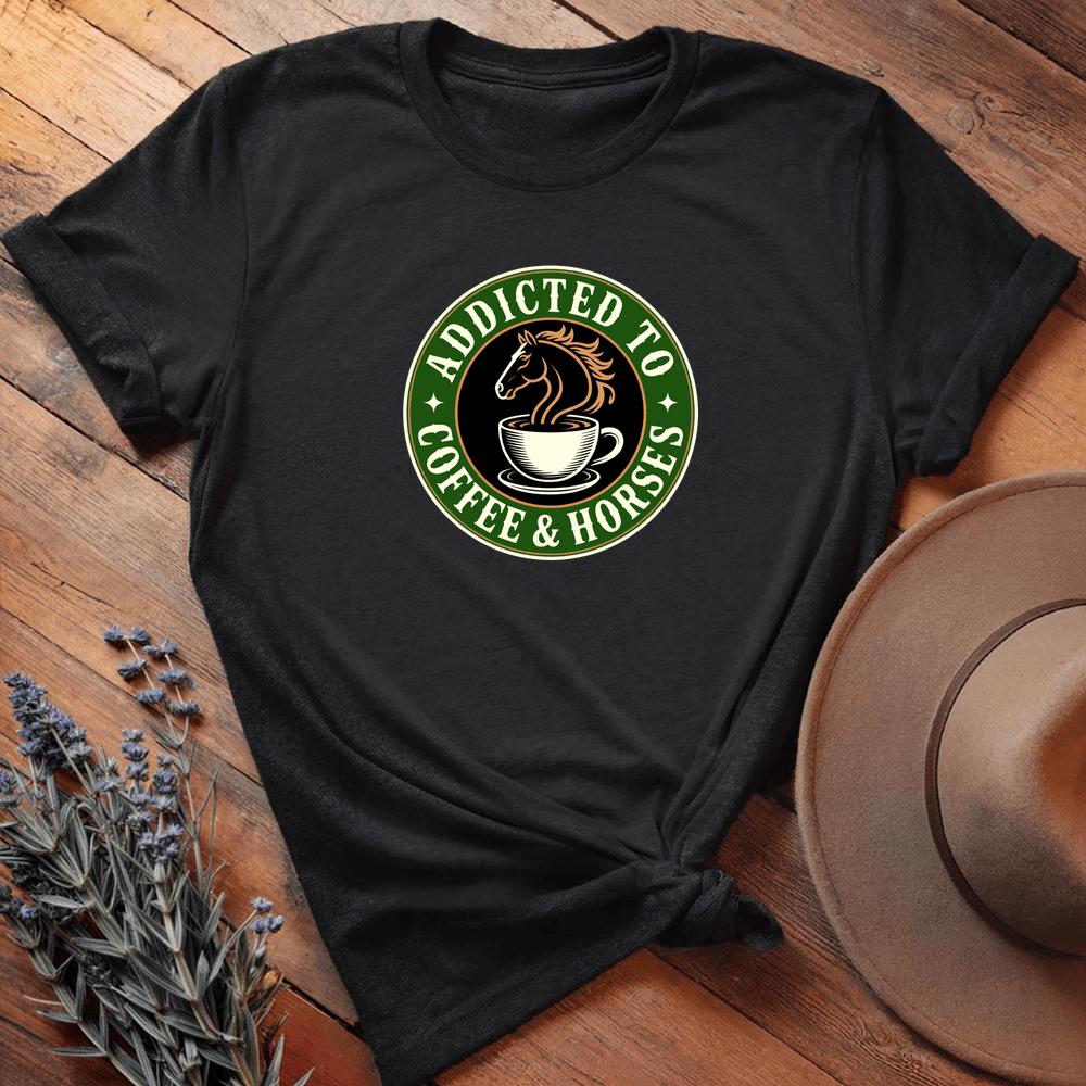 Coffee & Horses - Black