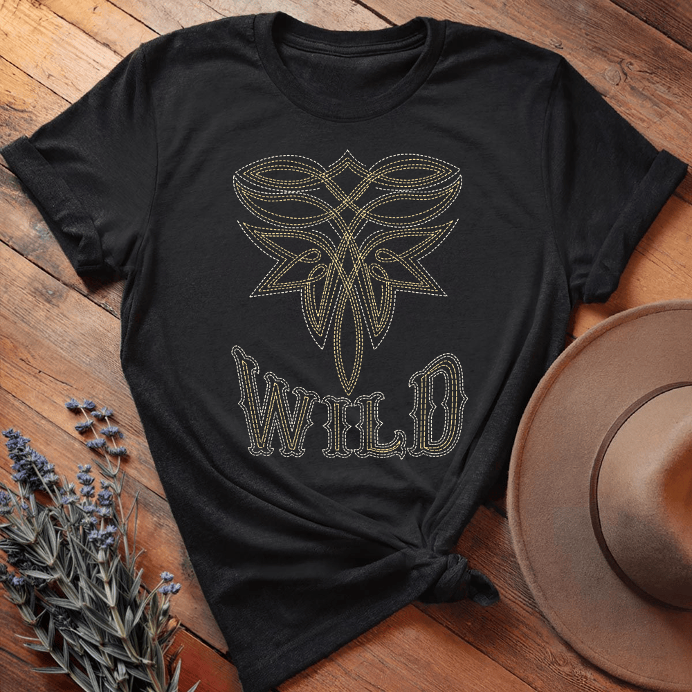 Stitching Wild - Black