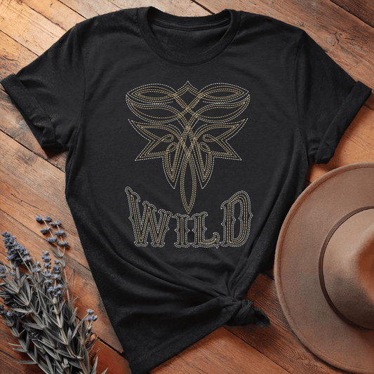 Stitching Wild - Black