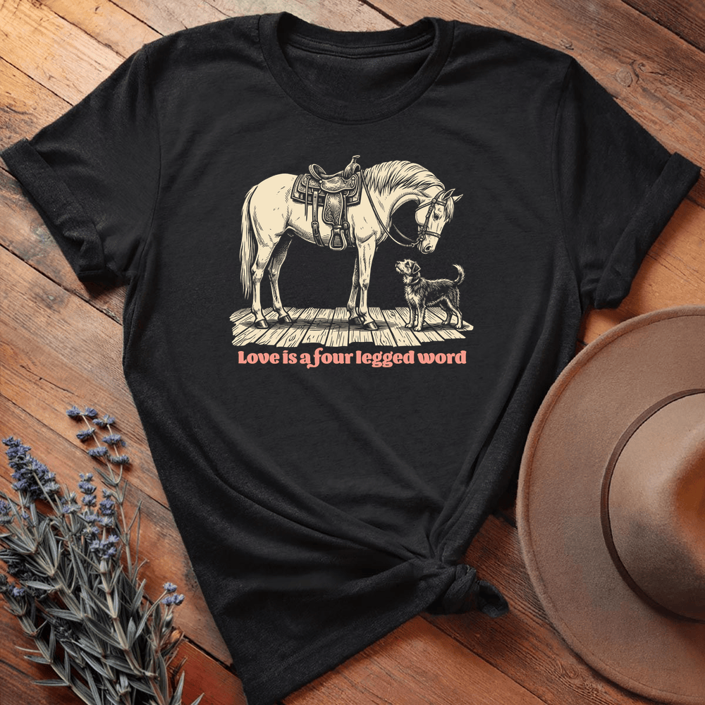 Vintage Horse Dog 10 - Black