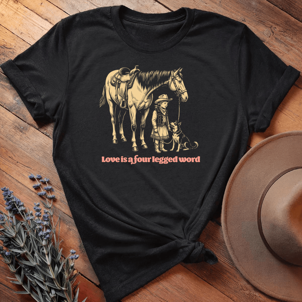 Vintage Horse Dog 6 - Black