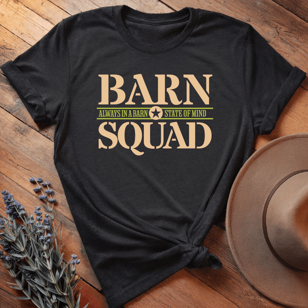 Barn Squad - Premium Lightweight Tee - Black