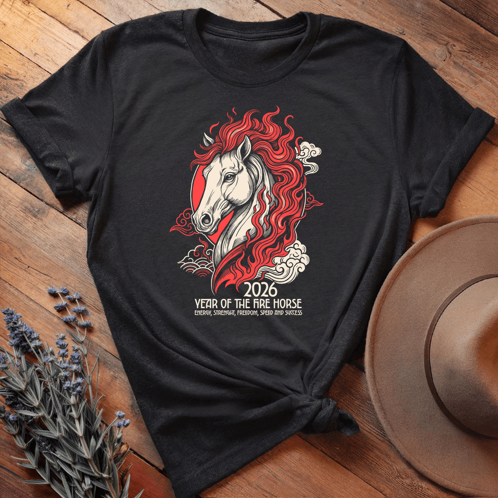 Year Of The Horse 11 - Premium Lightweight Tee - Black