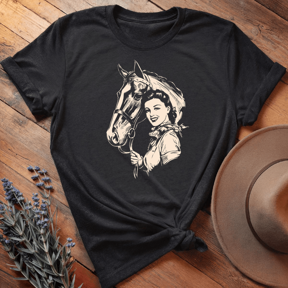 Vintage Art 4 - Premium Lightweight Tee - Black