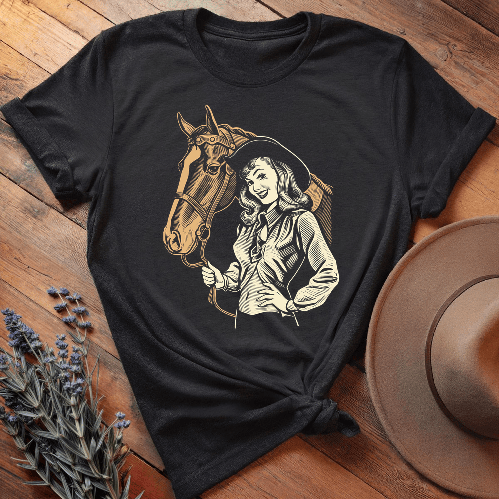 Vintage Art 9 - Premium Lightweight Tee - Black