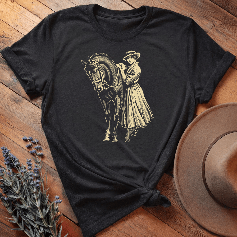 Vintage Art 1 - Premium Lightweight Tee - Black